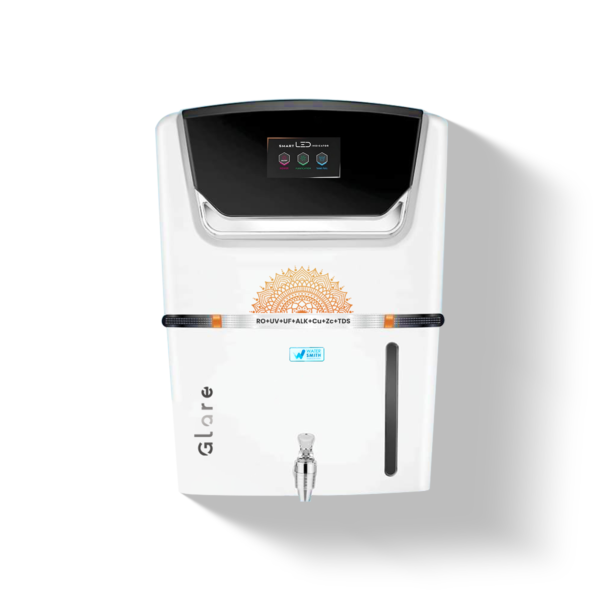 Front side of Water Smith Glare RO Water Purifier