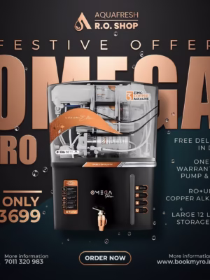 Aquafresh Omega Pro Copper RO Water Purifier