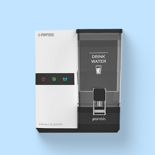 Finpure Zinc Copper Alkaline RO Water Purifier