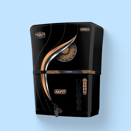 Alfa | Smokey Black Copper RO Water Purifier