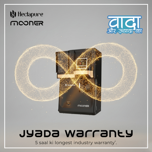 Hectapure Mooner with 5 Year Warranty